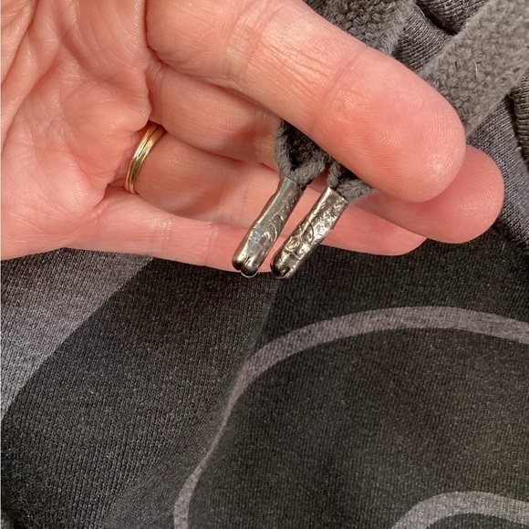 Men's Trivert Patch Pullover Hoodie by The North Face, Heather Gray, Small - Picture 8 of 12